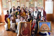 Бодхгая – 2020. Групповые фотографии с Его Святейшеством Далай-ламой