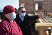 В Кызыле продолжается строительство нового буддийского храмового комплекса