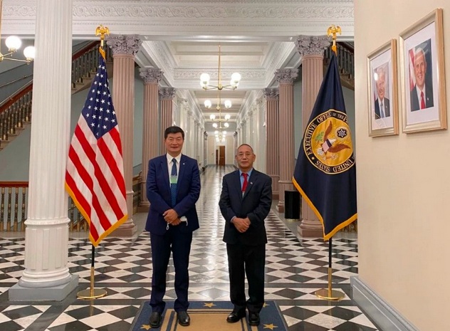 Президент Центральной тибетской администрации Лобсанг Сенге посетил США с официальным визитом