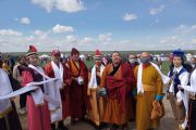 Камбы-лама Тывы прибыл с визитом в Калмыкию