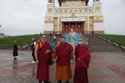 Камбы-лама Тывы прибыл с визитом в Калмыкию