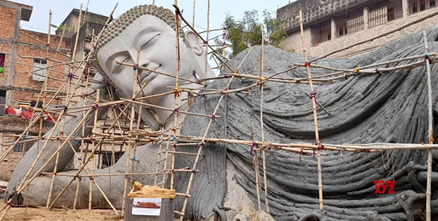 Самая большая в Индии статуя лежащего Будды будет установлена в Бодхгае