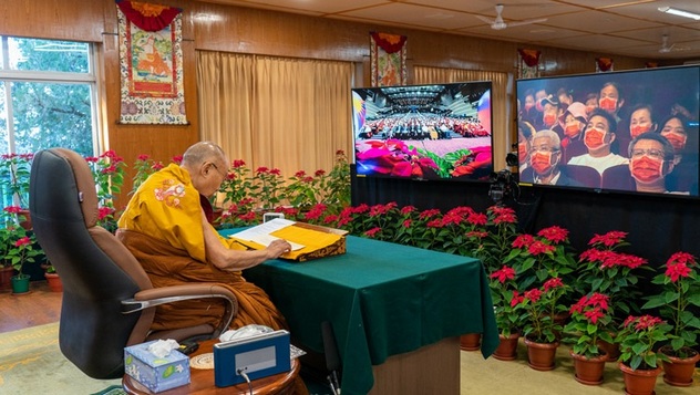 Далай-лама принял участие в программе «Через сострадание к миру во всем мире»