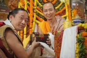 В Индии состоялась церемония возведения на трон Его Святейшества 43-го Сакья Тризина