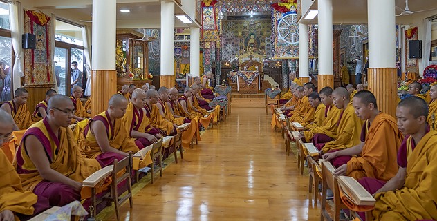 Фоторепортаж. Его Святейшество Далай-лама принял участие в пудже Калачакры