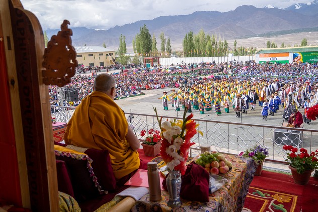 Далай-лама выступил с обращением к тибетцам, живущим в Ладаке