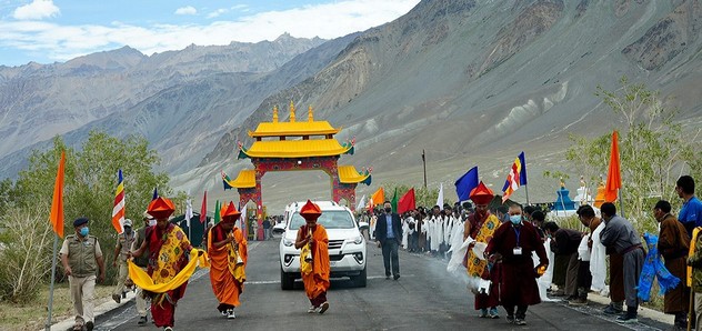 Его Святейшество Далай-лама прибыл в Занскар