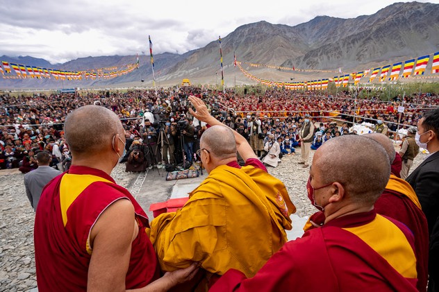 О первом дне учений Далай-ламы в Занскаре	