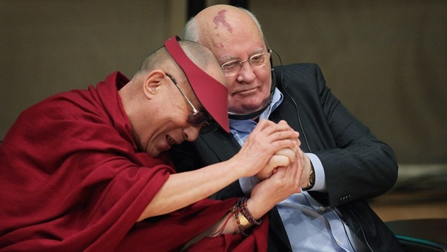 Далай-лама выразил соболезнования в связи с кончиной Михаила Горбачева