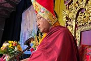 13 августа в Винтертуре Сакья Гонгма Тринчен Ринпоче даровал посвящение Будды Амитаюса.