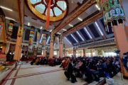Линг Ринпоче в Монголии принял участие в церемонии передачи Ганджура и даровал учения