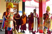 Церемония вручения благодарственной награды и пуджа долгой жизни ламы Сопы Ринпоче