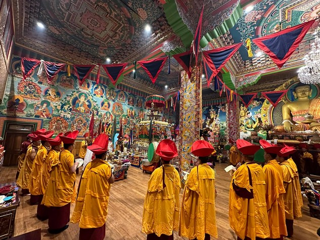 Фоторепортаж. В монастыре Друк Санг-Нгаг Чолинг завершается ежегодная Великая пуджа Махакалы