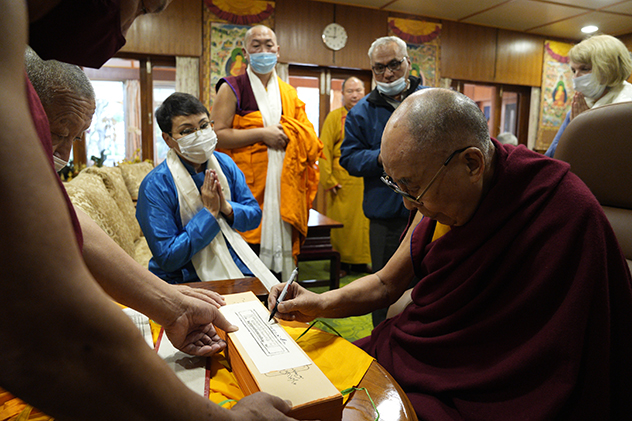 Его Святейшество Далай-лама поддержал создание в Туве первого буддийского монастыря с чистой монашеской дисциплиной
