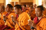 Во время ритуала в тантрическом монастыре Гьюто. Сидхбари, штат Химачал-Прадеш, Индия. 11 ноября 2022 г.