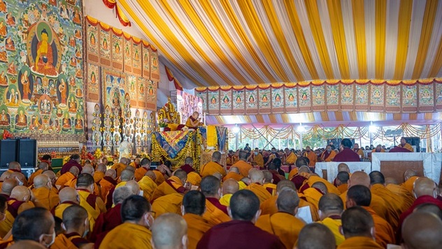 О первом дне учений Далай-ламы по сочинению Нагарджуны «Толкование бодхичитты»