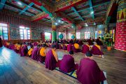 Фоторепортаж: Пуджа Цемара в монастыре Несанг Донгаг Джангчуб Даргьелинг