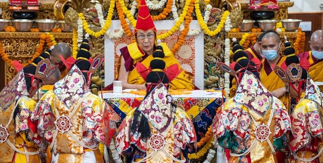 Прямая трансляция. Его Святейшество Далай-лама. Подношение молебна о долголетии