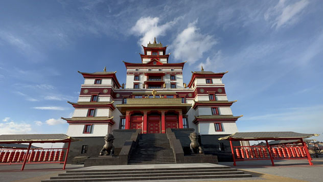В Кызыле 28 апреля откроют крупнейший в РФ буддийский монастырь