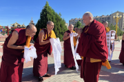 Настоятель монастыря Дрепунг Гоманг посетил храмы Калмыкии