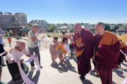 Настоятель монастыря Дрепунг Гоманг посетил храмы Калмыкии