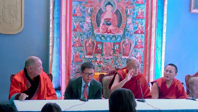 Далай-лама поздравил геше Джецуна Дорджи с избранием на должность Хамбо-ламы Монголии